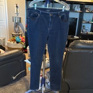 Chico’s Women's Jegging Dark Blue Jeans. Size 1.5 US 10